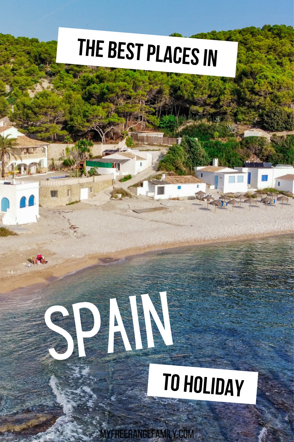 Pin for pinterest on the best places to holiday in Spain