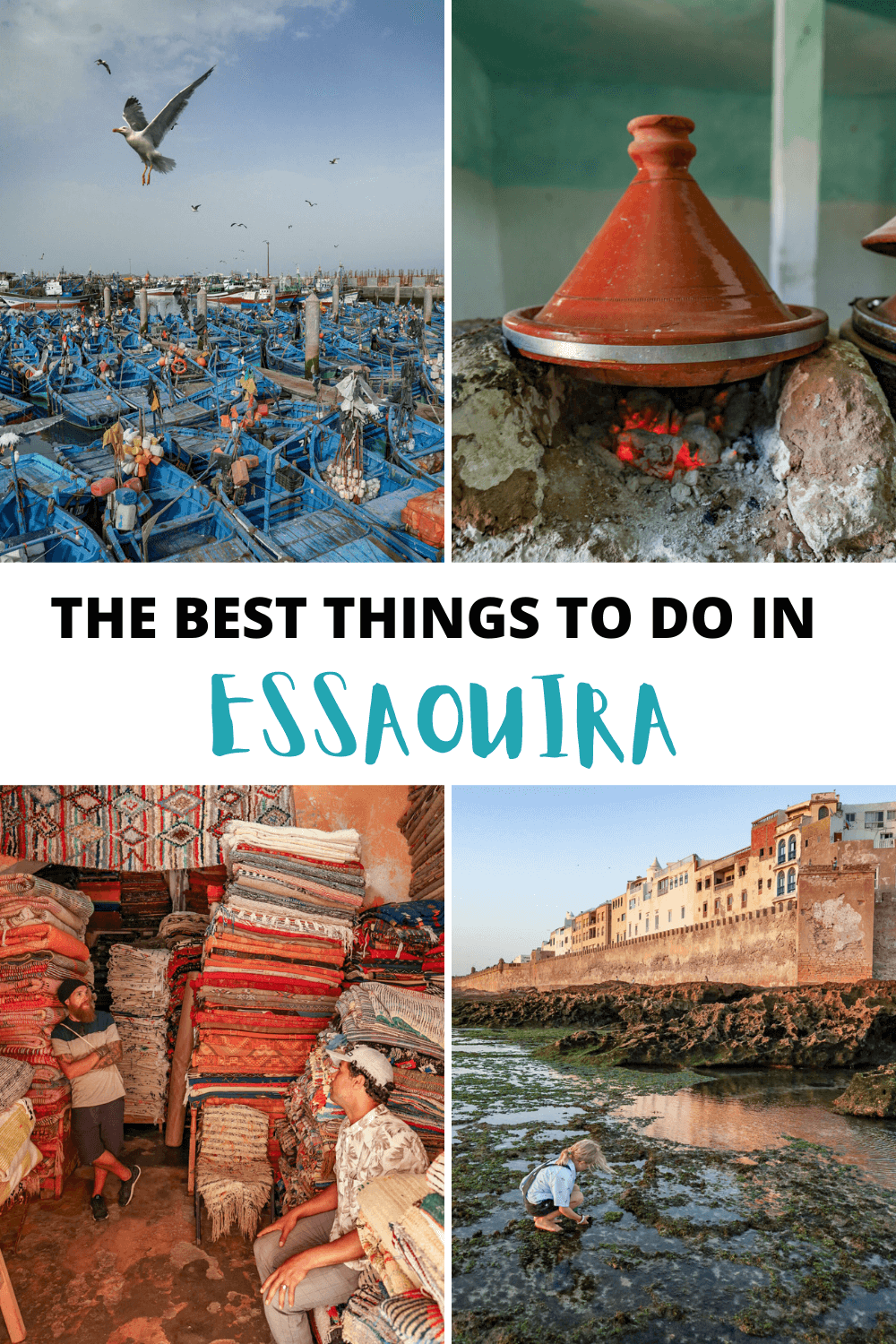 Pins for best things to do in Essaouira Morocco